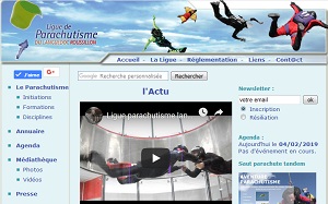 Informations sur le parachutisme et les sports ariens